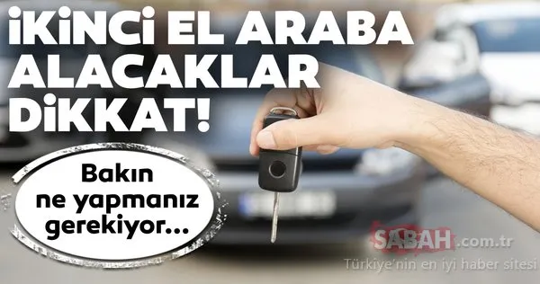 İkinci el araba alacaklar dikkat! Kazalı araba nasıl anlaşılır? Kazalı aracı anlama yöntemleri...