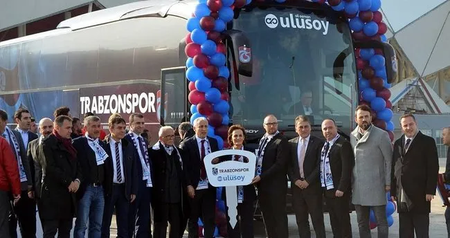 Fenerbahçe maçı öncesi Trabzonspor’a yeni takım otobüsü