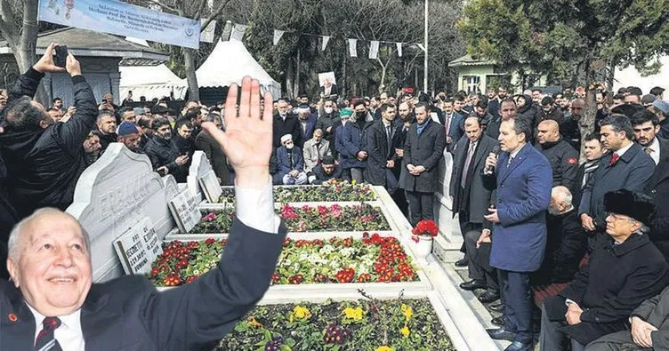 Erbakan hoca unutulmadı