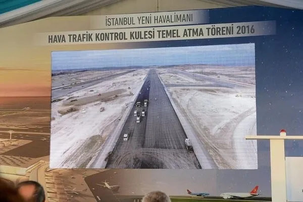 3. havalimanının ödüllü kulesinin temeli atıldı!