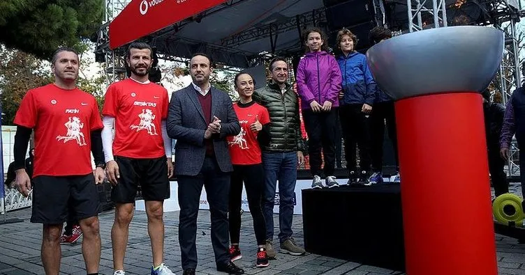 Vodafone İstanbul için test koşusu düzenlendi