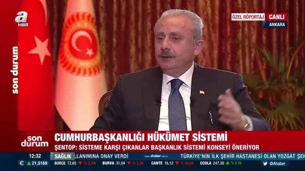 TBMM Başkanı Mustafa Şentop: 