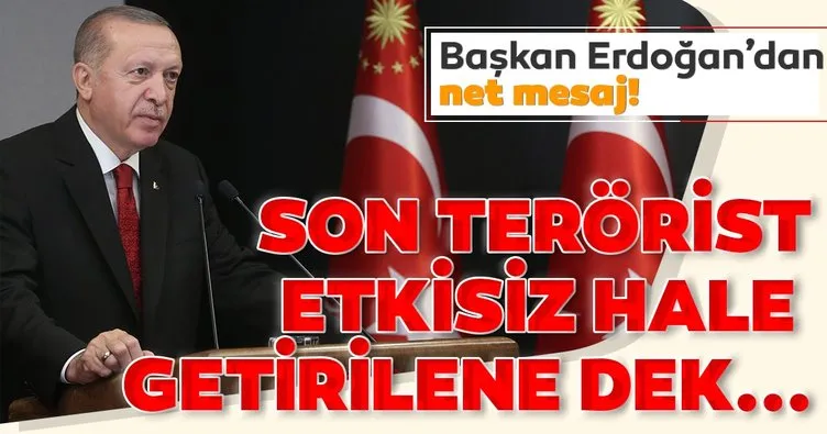 Son dakika: Başkan Erdoğan’dan şehitlerimiz için taziye mesajı