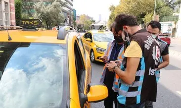 Taksicilere yakın mesafe ve emniyet kemeri denetimi yapıldı Taksicilere yakın mesafe ve emniyet kemeri denetimi yapıldı
