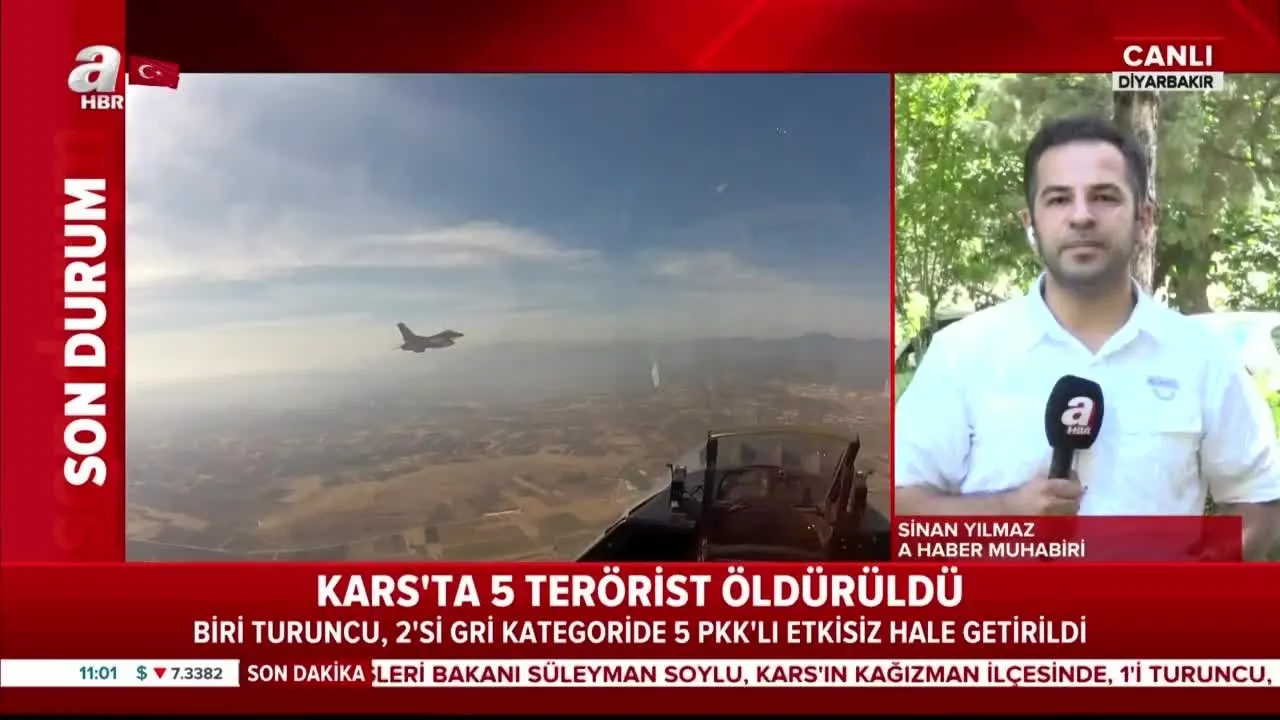 Son Dakika Pkk Ya Kars Ta Agir Darbe Biri Turuncu 2 Si Gri Kategoride 5 Pkk Li Terorist Olduruldu Video Videosunu Izle Son Dakika Haberleri