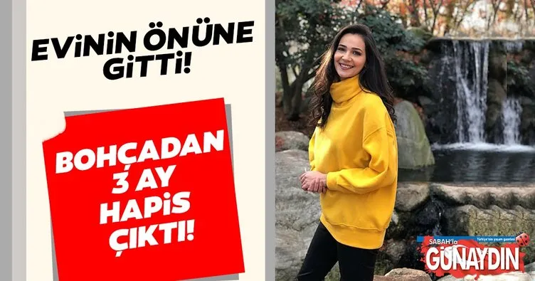 Bohçadan 3 ay hapis çıktı