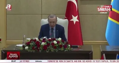 Son dakika: Başkan Erdoğan, Kongo Demokratik Cumhuriyeti’nde! Ortak basın toplantısında önemli açıklamalar | Video