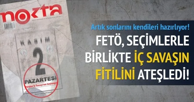 FETÖ’nün iç savaş tehdidi!