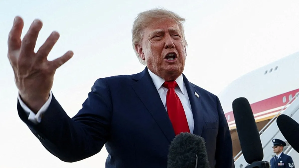 Trump: İran'la savaşın sonuna doğru ilerliyoruz