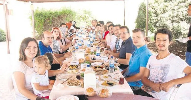 Erdemli Adliyesi kahvaltıda buluştu