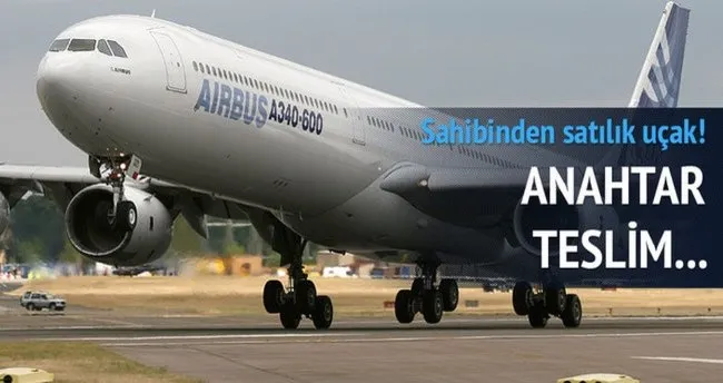 Sahibinden satılık uçak!