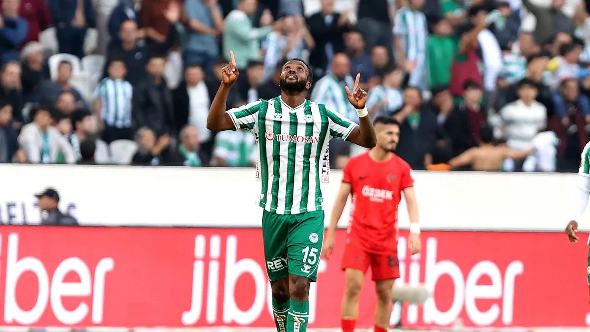 Konyaspor, Gençlerbirliği'ni yenerek 3 haftalık puan hasretine son verdi