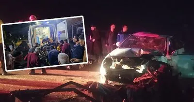 Adıyaman’da katliam gibi kaza! İki araç kafa kafaya çarpıştı: 4 kişi can verdi