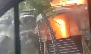 Esenyurt'ta restoranda yangın çıktı #istanbul