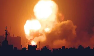 Gazze’ye bomba yağdı