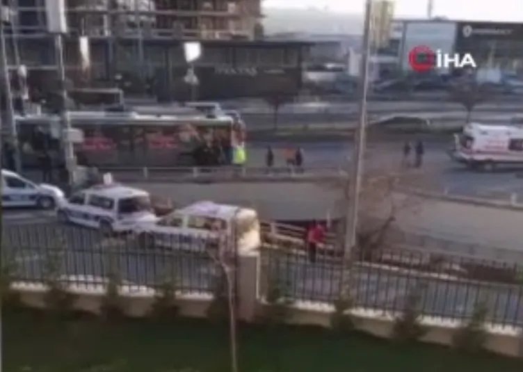 Ankara’da polis aracından atlayan kadını otobüs ezdi! Organları dışarı çıktı diyerek anlattı!