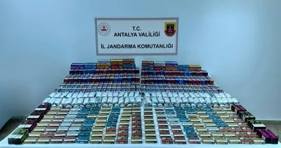 Antalya’da kaçakçılık operasyonu