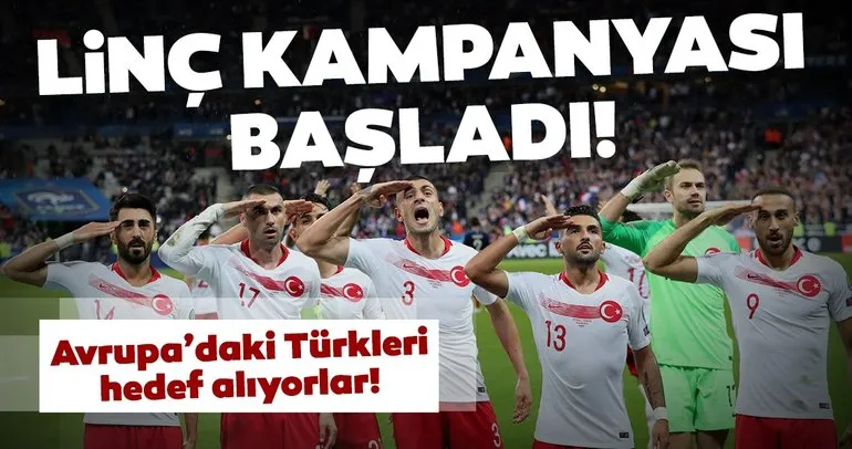 Barış Pınarı Harekatı’na destek veren ve asker selamı yapan Türk futbolculara linç kampanyası!