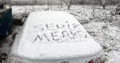 Antalya’ya 29 Mart’ta kar sürprizi