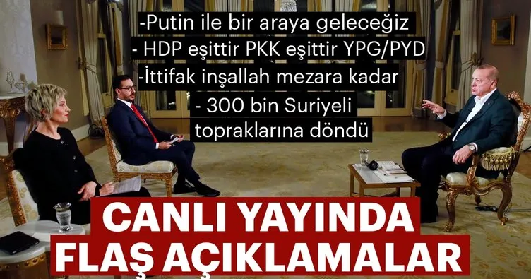 Cumhurbaşkanı Erdoğan: HDP eşittir PKK, eşittir YPG/PYD