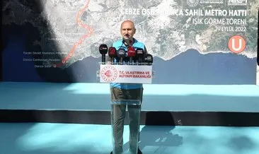 Bakan Karaismailoğlu: Metro hattında yüzde 63 ilerleme sağladık #kocaeli