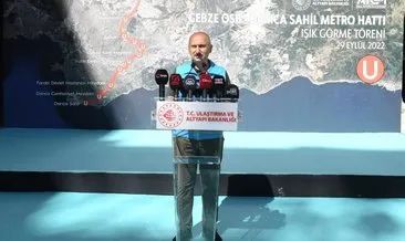 Bakan Karaismailoğlu: Metro hattında yüzde 63 ilerleme sağladık #kocaeli Bakan Karaismailoğlu: Metro hattında yüzde 63 ilerleme sağladık #kocaeli