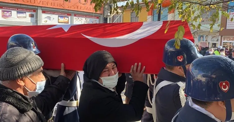 Kazada ölen asker ebediyete uğurlandı