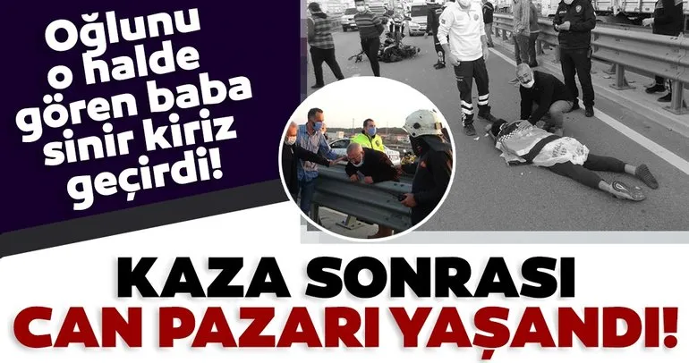 Antalya’da can pazarı yaşandı! Korkunç kaza sonrası baba oğlunu o halde görünce sinir krizi geçirdi!