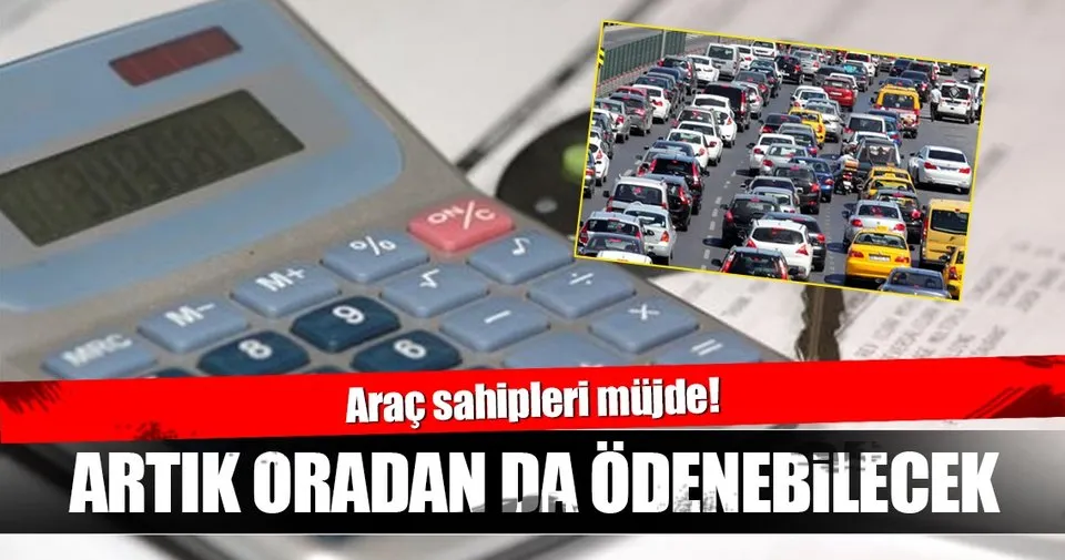 motorlu tasitlar vergisi artik ptt den
