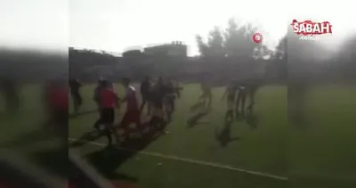 Şanlıurfa’da futbolcu, hakeme uçan tekme attı