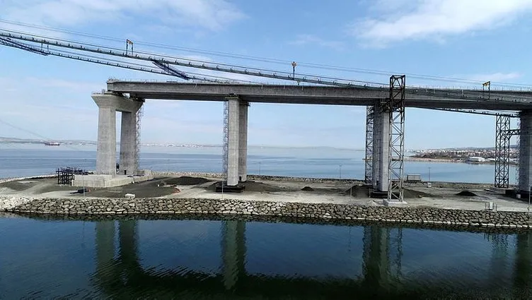 1915 Çanakkale Köprüsü’nde montaj başladı: Dünyanın etrafını 4 kez dolanabilir!