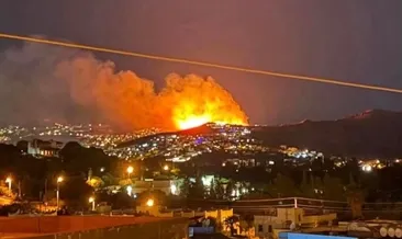 Bodrum’da geceyi alevler aydınlattı!