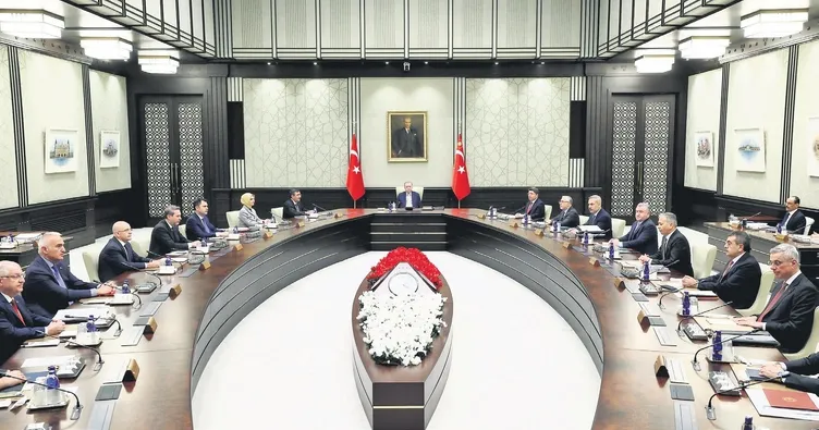 Kabinede gündem Suriye