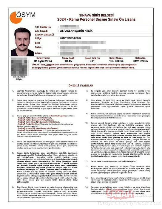 Hayatının sınavında şaşkına çeviren olay: KPSS’ye girdi, görevlileri inandırabilmek için ter döktü