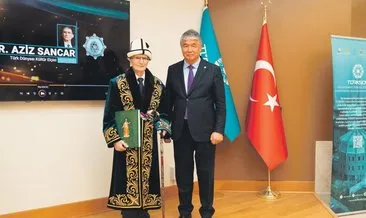 Aziz Sancar, Türk Dünyası Elçisi oldu