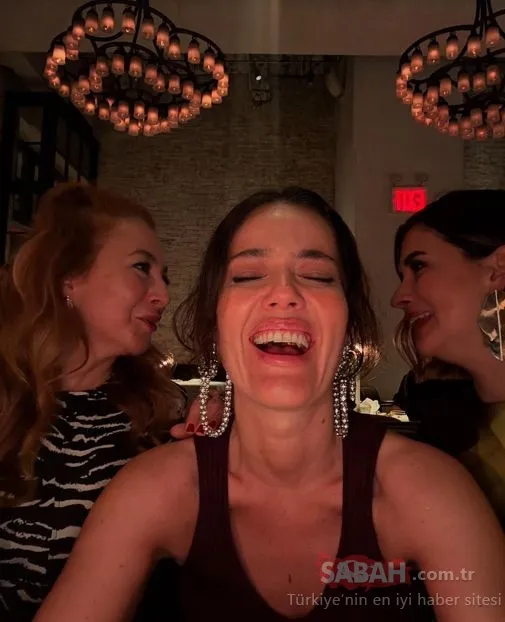 Oyuncu Pelin Akil öğle yemeğinde hangi dünyaca ünlü isimle karşılaştı? O anı Buse Terim böyle ölümsüzleştirdi!