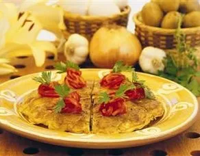 İspanyol Usulü Patatesli Omlet
