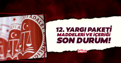 12. Yargı Paketi maddeleri gündemde! Gözler süresiz nafaka düzenlemesine! 12. Yargı Paketi ne zaman çıkacak?
