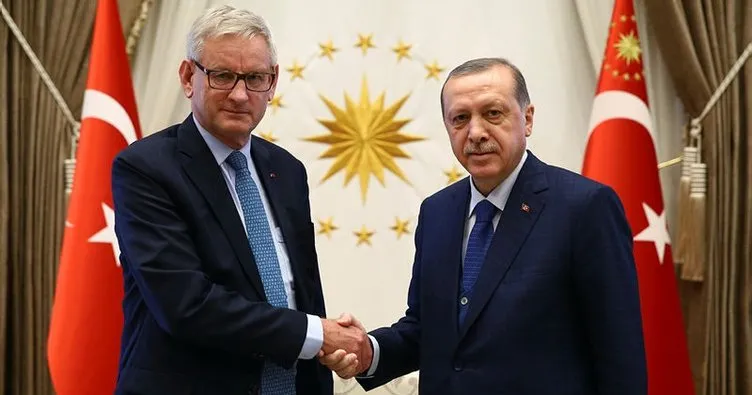 Cumhurbaşkanı Erdoğan, Bildt’i kabul etti!