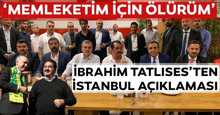 SON DAKİKA... İbrahim Tatlıses’ten Binali Yıldırım’a destek çağrısı!