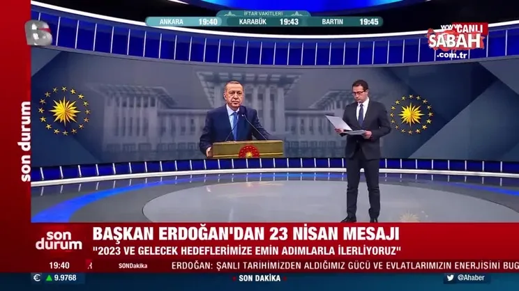 Başkan Erdoğan'dan 23 Nisan mesajı! Yüce Meclisimiz ilelebet varlığını sürdürecektir | Video