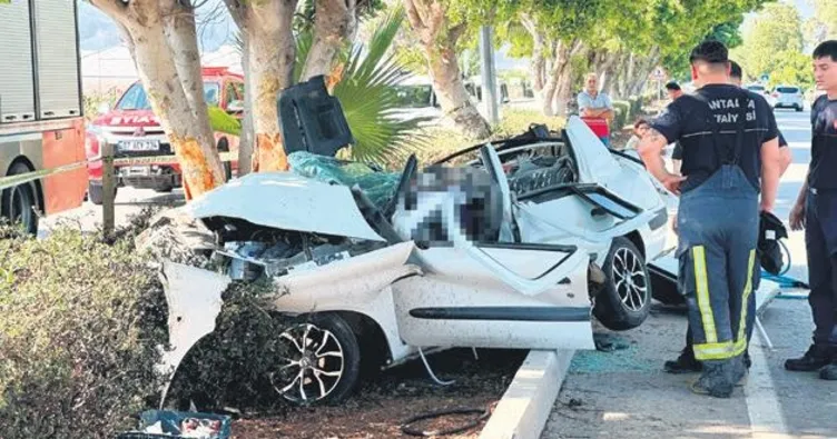 Anne-baba ve kızları kazada can verdi