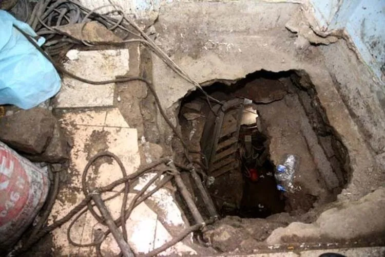 Uyuşturucu operasyonu! İstanbul'un göbeğinde bulundu! 30 metrelik tünel! İki girişi var...