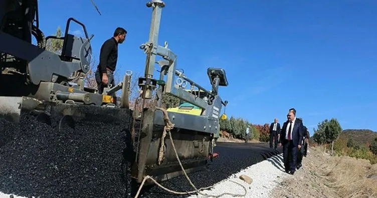 Isparta’da 2018 hedefi 210 kilometre sıcak asfalt