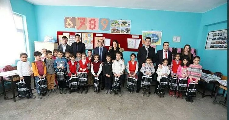 İstanbul’dan Çukurcalı çocuklara hediye