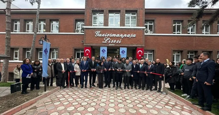 Tokat’ın tarihi Gazi Osman Paşa Lisesi 2 yıl sonra tekrar açıldı