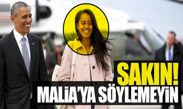 Obama’nın kızı Trump’ı protesto edince...