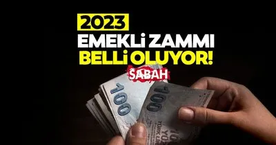 EMEKLİ ZAMMI/2023 OCAK ZAMMI NETLEŞİYOR! SSK ve Bağkur En düşük ve en yüksek emekli maaş zammı ne kadar olacak, kaç TL?