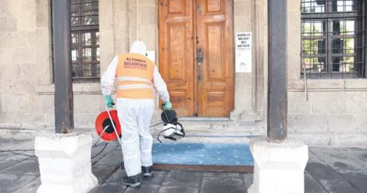 Tarihi mekanlarda korona temizliği