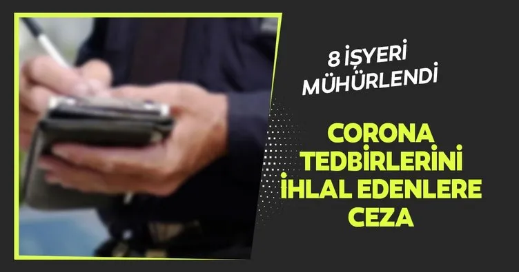 İstanbul’da korona virüs tedbirlerini ihlal 205 kişiye cezai işlem